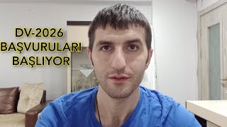 GREENCARD 2026 BAŞVURULARI BAŞLIYOR [upl. by Eifos897]