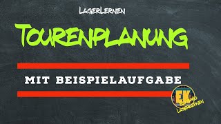 Tourenplanung  Beispielaufgabe [upl. by Ynttirb]