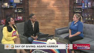 Day of Giving 2023 SPOTLIGHT Agape Harbor [upl. by Akimas]