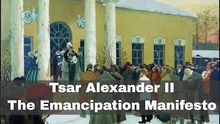 3rd March 1861 Tsar Alexander II signs the Emancipation Manifesto [upl. by Mishaan]