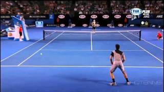 Djokovic vs Denis Istomin Australian Open 2014 HIGHLIGHTS Round 3 TRUE HD [upl. by Aseram505]