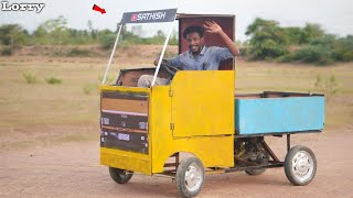 Making Mini Lorry 💯 Hydraulic Tipper  விவசாயத்திற்கு இலவசம் Sathish [upl. by Roxanna]