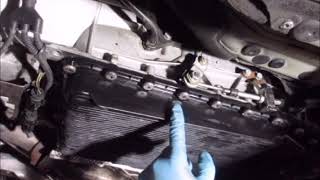 BMW NIVEL CORRECTO DE ASEITE EN TRANSMISIONOIL CHANGE [upl. by Galina]