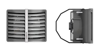 Nagrzewnica sufitowa wodna SONNIGER HEATER ONE [upl. by Culliton]