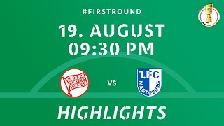 DFBPokal 202425 Round 1  Kickers Offenbach vs 1 FC Magdeburg  DFB Pokal Highlights  August 19 [upl. by Bettina358]