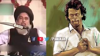 Maulana Khadim Rizvi vs Imran Khan  PakiXah [upl. by Nuahsad]