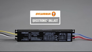 SYLVANIA Quicktronic Ballast  Product Spotlight [upl. by Lattonia]