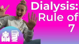 Dialysis Nursing Rule of 7 and Potassium in Dialysate [upl. by Triley634]