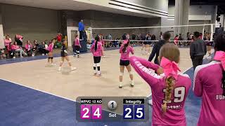 WPVC 12 Armour Orange vs Integrity 12 Intense Blue  First Set 033024 [upl. by Caylor]