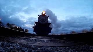 Strasburg Railroad Christmas Tree Trains Part 3 90 and 475 runover 2016 HD [upl. by Lowenstein]