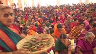 Abirami Anthadi sung by 800 women at the Sri Kanchi Kamakoti Peetam [upl. by Gibby839]