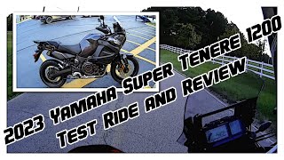 2023 Yamaha Super Tenere 1200 Test Ride and Review [upl. by Urba755]