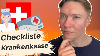 KRANKENKASSE Schweiz einfach erklärt  Krankenkassenvergleich  Auswandern Schweiz  Reisegedanken [upl. by Whiney940]