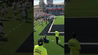 Behren Morton rushing touchdown vs North Texas behrenmorton texastechfootball [upl. by Eidob669]