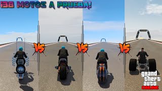 Cual es la moto MAS RAPIDA del GTA 5 online 2020 [upl. by Secnarfyram]