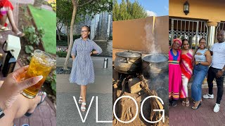 Vlog Let’s go home to Limpopo  cleaning  cooking  family time  South African YouTuber [upl. by Thaddeus847]