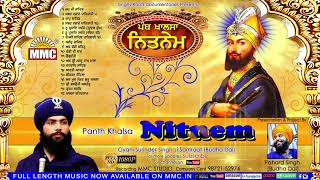 PANTH KHALSA NITNEM  GYANI SURINDER SINGH JI SAMRAAT BUDHA DAL  MMC  PART 1 [upl. by Jacquetta674]