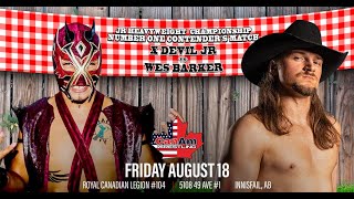 The Prospector Wes Barker vs X Devil Jr [upl. by Yort155]