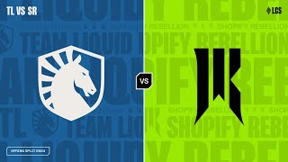 TL v SR  Week 4 Day 2  LCS Spring Split  Team Liquid v Shopify Rebellion 2024 [upl. by Conner]