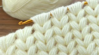 Amazing👌  Super Easy Tunisian Crochet Baby Blanket For Beginners online Tutorial  Tunisian [upl. by Eyanaj353]