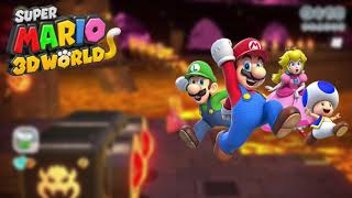 Bowser’s Lava Lake Keep  Super Mario 3D World Slowed Down [upl. by Esli]