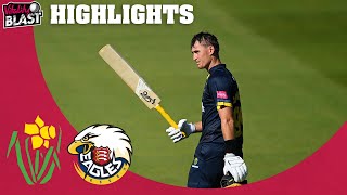 Match Highlights  Glamorgan vs Essex Eagles  Vitality Blast 2021 [upl. by Johnson]