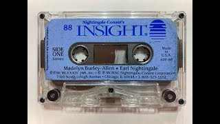 1989 Nightingale Conant Insight Earl Nightingale Madelyn BurleyAllen Cassette Tape 88 Side One [upl. by Loomis]