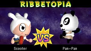 Ribbit King Story Mode 1 VS PanPan on Ribbetopia [upl. by Enilamme]