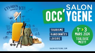 Salon OCCYGENE Tourisme Randonnée Loisirs 2024  AFTERMOVIE [upl. by Eislek]