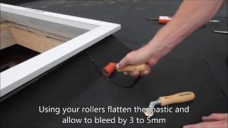 Hertalan EPDM Skylight Corner Video Guide [upl. by Hevak107]