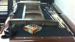 American Heritage Billiards Pool Table [upl. by O'Meara]