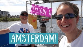 4 Sixhaven Marina a thunderstorm and Exploring AMSTERDAM  Sailing Mutiny [upl. by Krusche769]