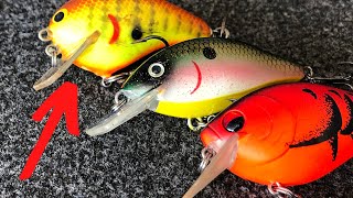 How To Fish SQUAREBILL Crankbaits Catch More BASS [upl. by Balough]