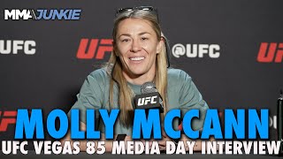 Molly McCann Pleased With Ease of Cut For Strawweight Debut Feels More Mature  UFC Fight Night 23 [upl. by Shawn]