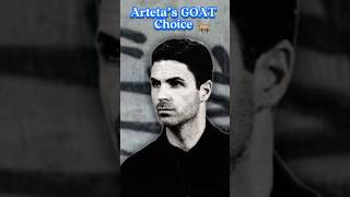 Mikel Arteta Reveals His GOAT shorts football [upl. by Bat]