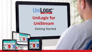 PLC Training Getting Started  UniLogic for UniStream by Unitronics [upl. by Hebel]