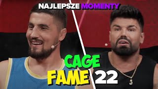 SKRÓT CAGE FAME 22 🥊NAJLEPSZE MOMENTY📞 [upl. by Adoc]