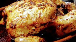 Pollo asado al horno con sazón peruano comida tradicional receta casera fácil de preparar [upl. by Butch949]