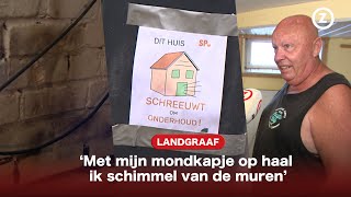 Bewoners wijk de Kakert zijn het spuugzat Vocht schimmel en scheuren in ons huis  ZONWS [upl. by Adnac]