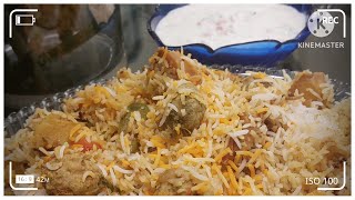 Kofta biryani recipeStay at home moms routinecooking recipe home stayathome peace biryani [upl. by Fidel139]