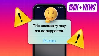 Fix This Accessory May Not Be Supported on iPhone Hindi [upl. by Eloisa]