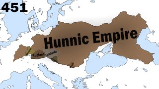 Alternative History Of Empire Of The Huns [upl. by Mychael601]