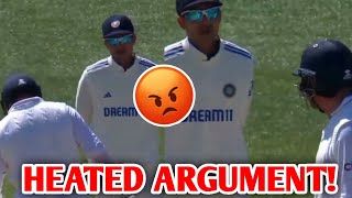 Shubman Gill Vs Johnny Bairstow Heated Argument 🤬  Ind vs Eng 5th Test news [upl. by Aicilegna]