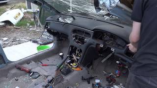 Peugeot 607 Dashboard Removal [upl. by Sully]