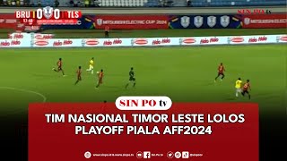 Tim Nasional Timor Leste Lolos PlayOff Piala AFF 2024 [upl. by Lasyrc]