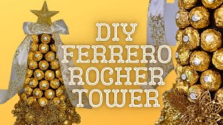 DIY Ferrero Rocher Tower [upl. by Pinkerton148]