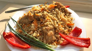 Плов из булгура с курицей Вкусный рассыпчатый плов без риса [upl. by Bohannon405]