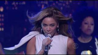 Beyoncé Knowles  Halo Live  The Late Show with David Letterman [upl. by Navinod]