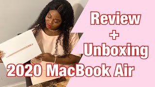 MacBook Air 2020 REVIEW AND UNBOXING [upl. by Treblah]