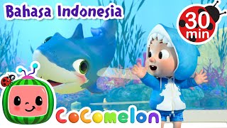 🦈Baby Shark dan Kapal Selam🦈  CoComelon Bahasa Indonesia  Lagu Anak Anak  Nursery Rhymes [upl. by Limaa]